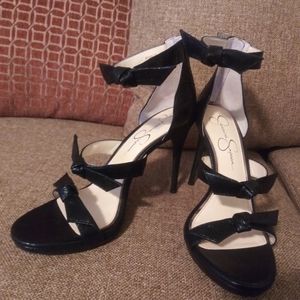 Jessica Simpson Black Heels